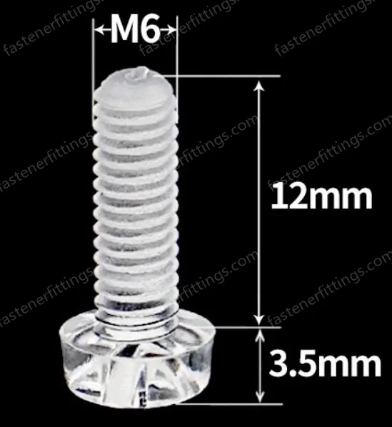 M6x12 (PC Clear Round Head Screw)