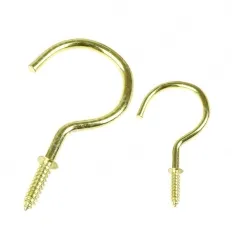 1-1/2 inch (copper-plated cup hook)
